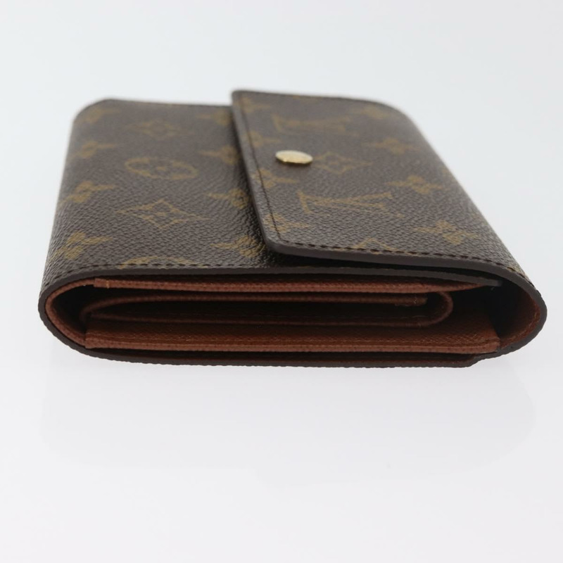 【日本直送】路易威登 Monogram Porte Tresor Etui Papie 錢包 M61202 LV Auth 179770V-2