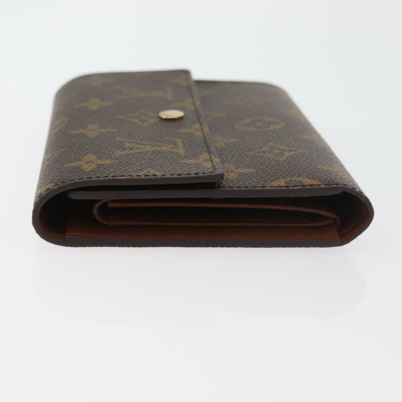 【日本直送】路易威登 Monogram Porte Tresor Etui Papie 錢包 M61202 LV Auth 179770V-3