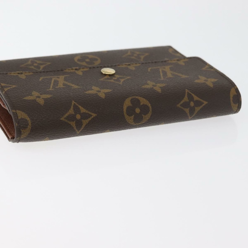 【日本直送】路易威登 Monogram Porte Tresor Etui Papie 錢包 M61202 LV Auth 179770V-4