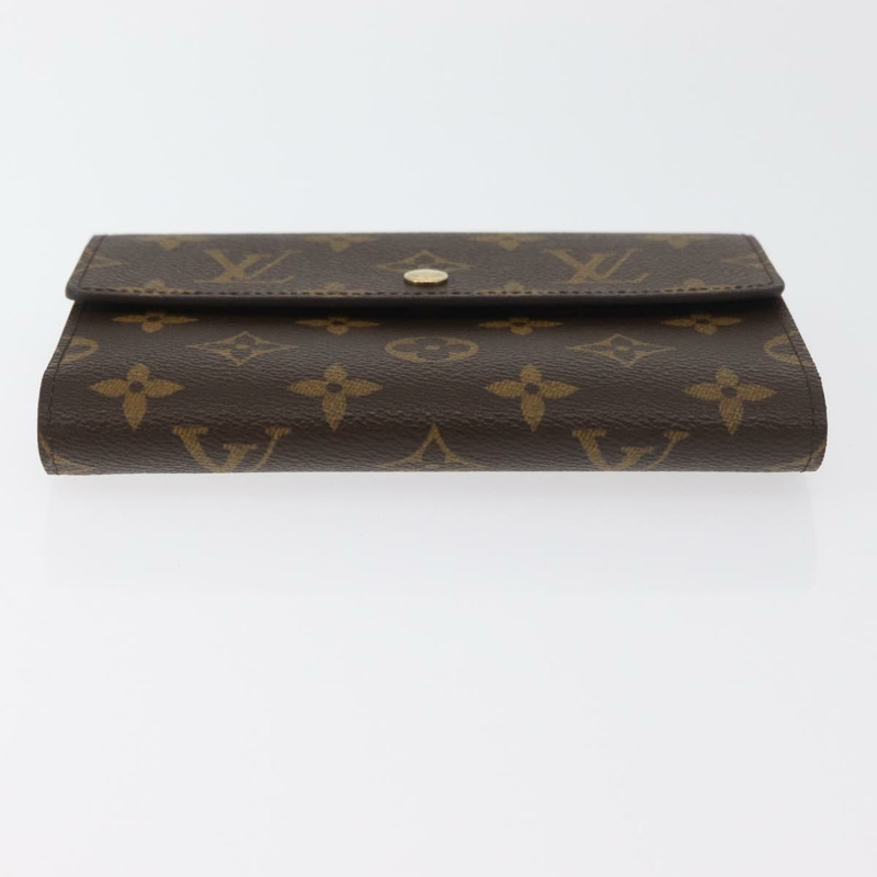 【日本直送】路易威登 Monogram Porte Tresor Etui Papie 錢包 M61202 LV Auth 179770V-5
