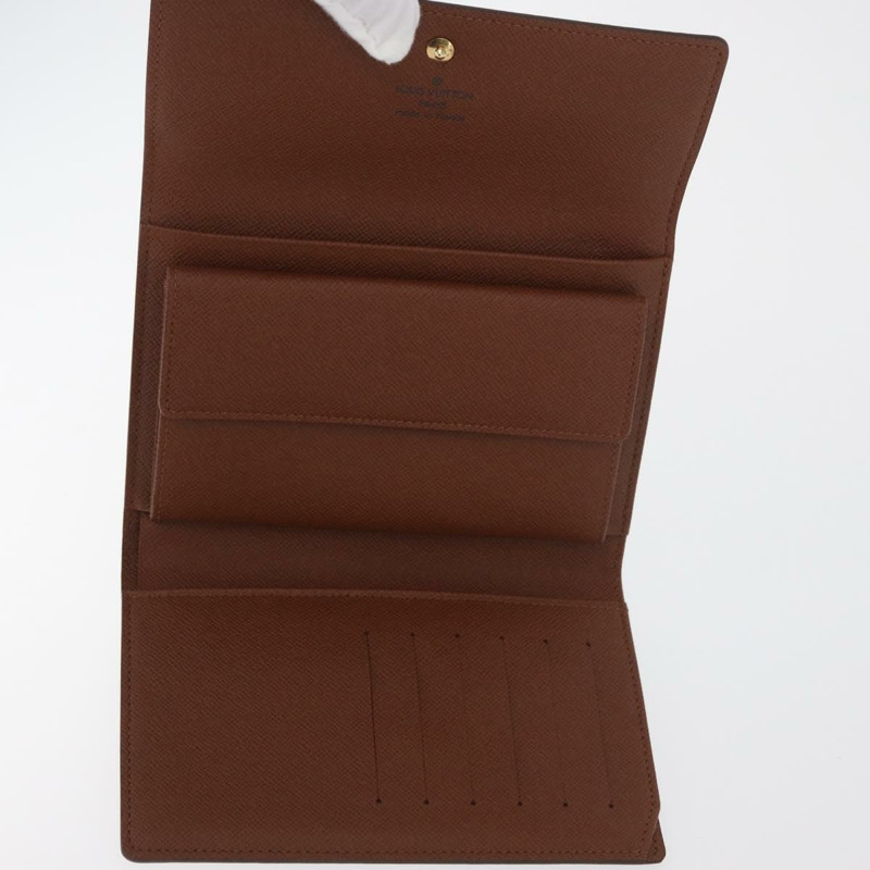 【日本直送】路易威登 Monogram Porte Tresor Etui Papie 錢包 M61202 LV Auth 179770V-6
