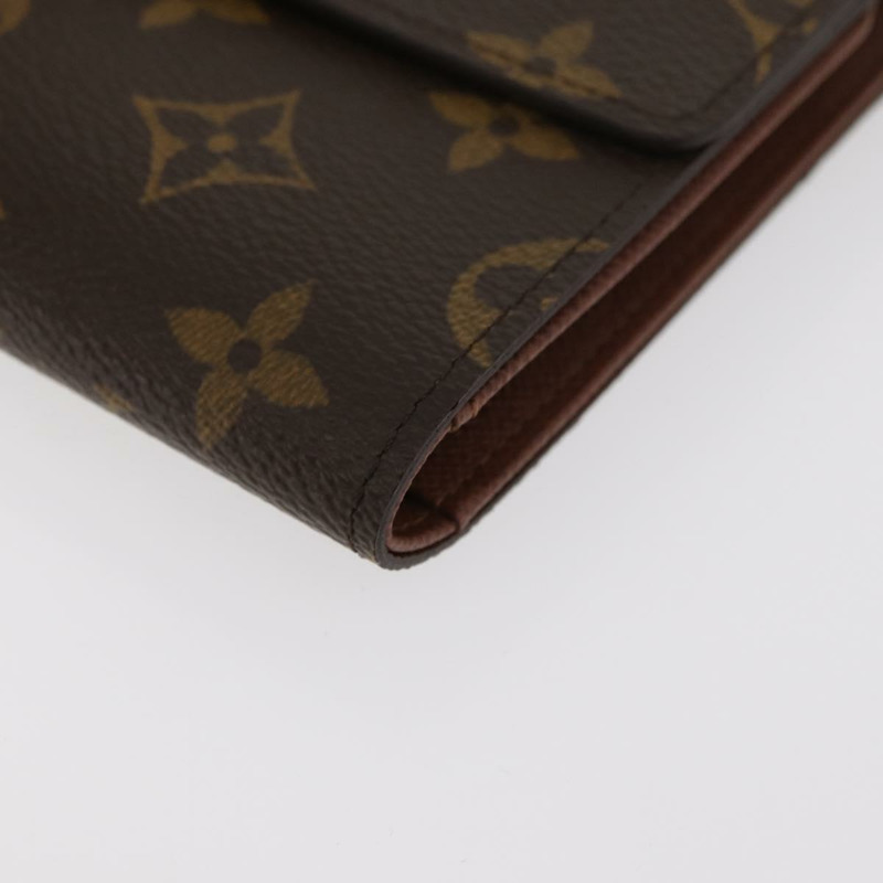 【日本直送】路易威登 Monogram Porte Tresor Etui Papie 錢包 M61202 LV Auth 179770V-14