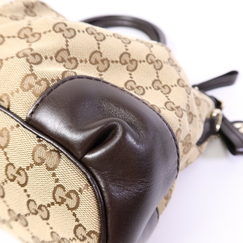 GUCCI 帆布2 Way Shoulder Bag手挽肩背兩用袋-12