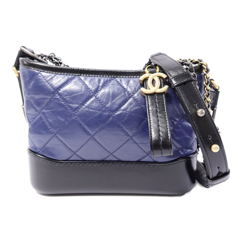 CHANEL 牛皮皮革Gabrielle Small鏈帶肩背袋