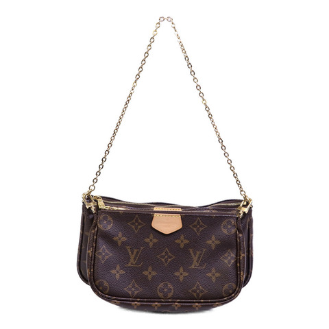 LOUIS VUITTON Monogram Multi Pochette Accessoires金扣肩背袋
