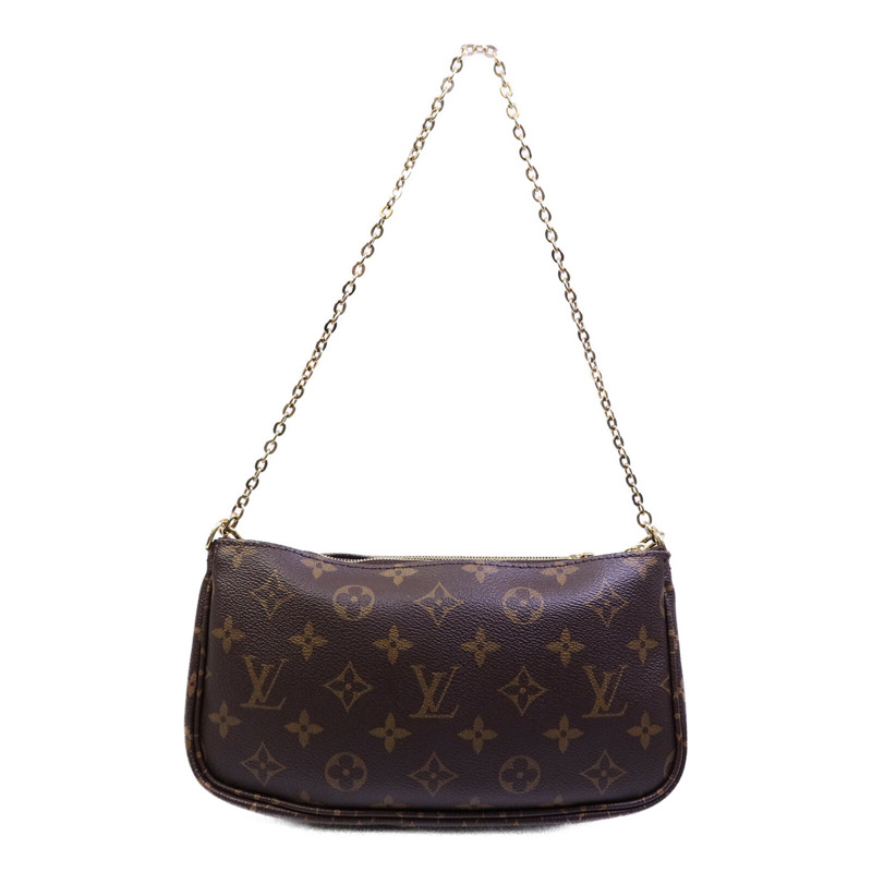 LOUIS VUITTON Monogram Multi Pochette Accessoires金扣肩背袋-1