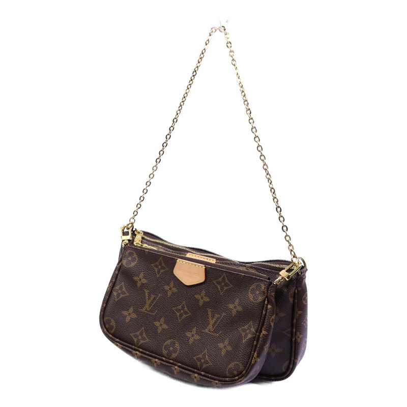 LOUIS VUITTON Monogram Multi Pochette Accessoires金扣肩背袋-2