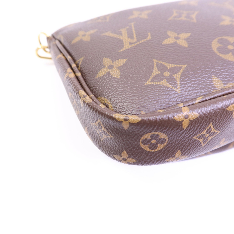 LOUIS VUITTON Monogram Multi Pochette Accessoires金扣肩背袋-13