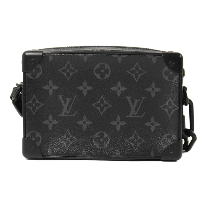 LOUIS VUITTON Monogram Eclipse Mini Soft Trunk肩背袋-1