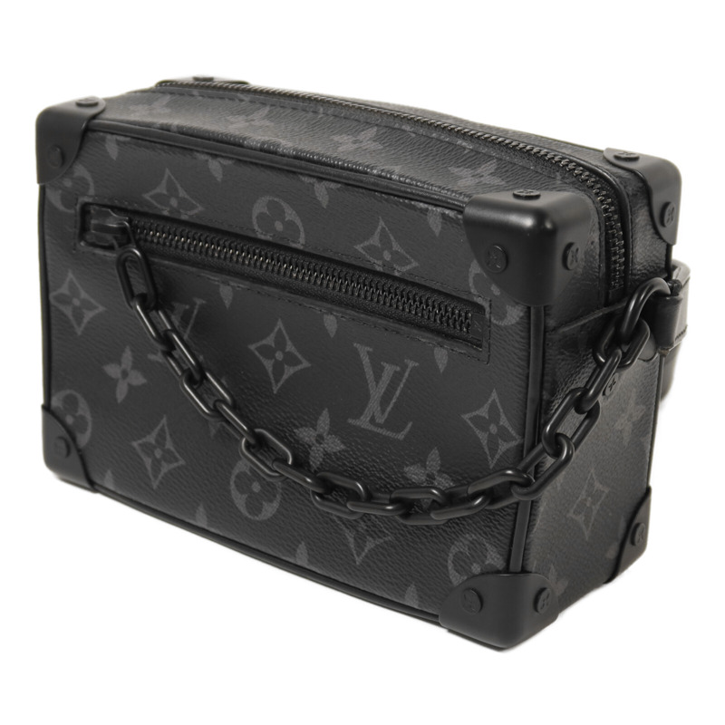 LOUIS VUITTON Monogram Eclipse Mini Soft Trunk肩背袋-2
