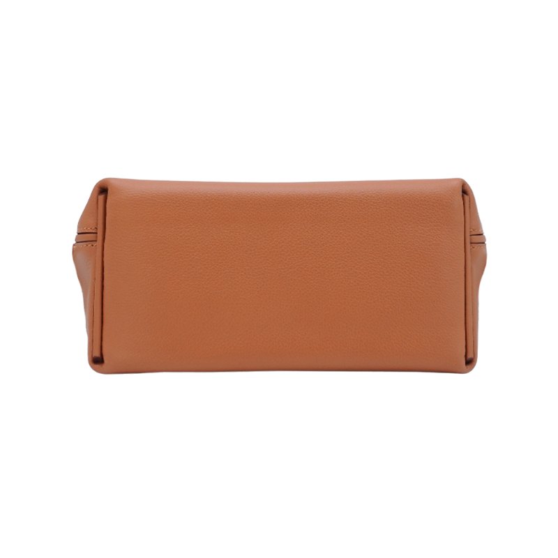 Hermes 展示品 24/24 牛皮銀扣斜背包-21cm(37金棕)-3