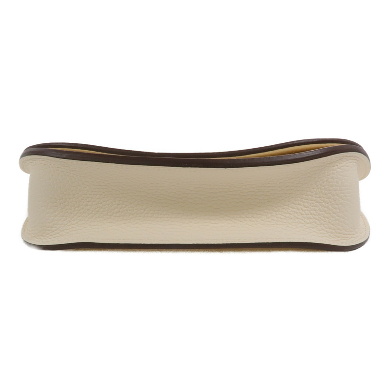 HERMES Clemence皮革Sac Saut 25肩背袋Nata-3