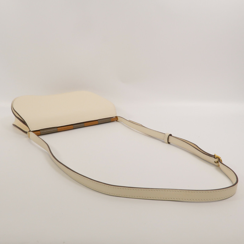 HERMES Clemence皮革Sac Saut 25肩背袋Nata-9