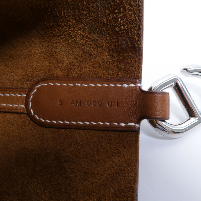 HERMES Barenia皮革In The Loop 18手挽袋Gold-6