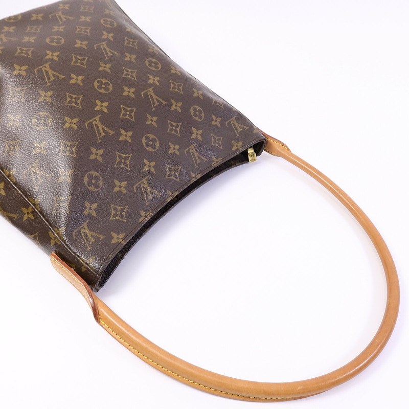 LOUIS VUITTON Monogram Looping GM肩背袋-8