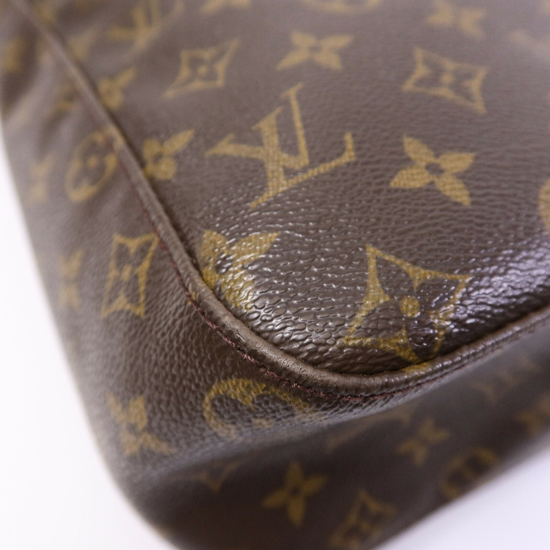 LOUIS VUITTON Monogram Looping GM肩背袋-10
