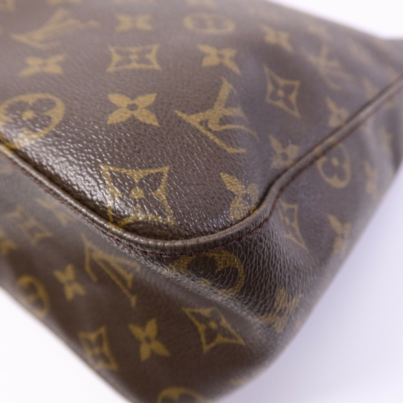 LOUIS VUITTON Monogram Looping GM肩背袋-11