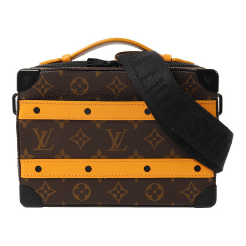 LOUIS VUITTON Monogram Macassar Handle Soft Trunk手挽肩背兩用袋