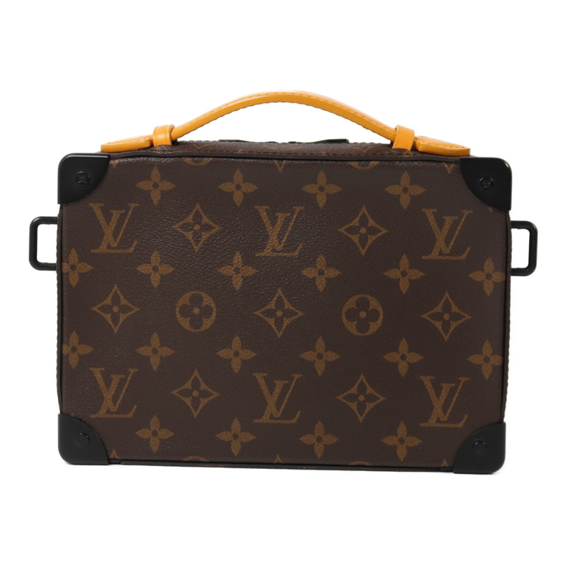 LOUIS VUITTON Monogram Macassar Handle Soft Trunk手挽肩背兩用袋-1
