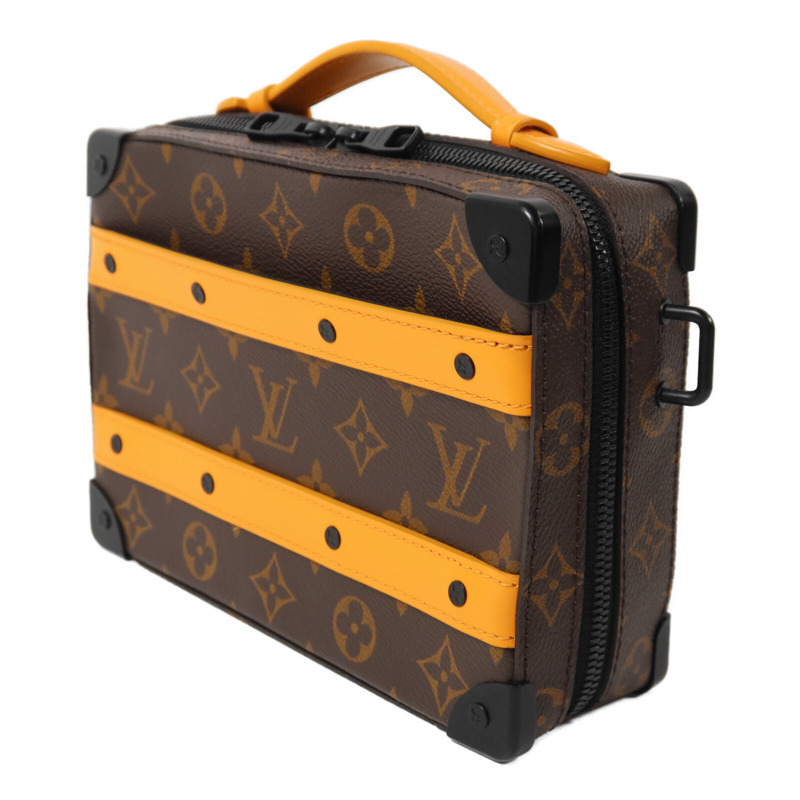 LOUIS VUITTON Monogram Macassar Handle Soft Trunk手挽肩背兩用袋-2