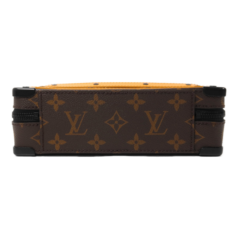 LOUIS VUITTON Monogram Macassar Handle Soft Trunk手挽肩背兩用袋-3