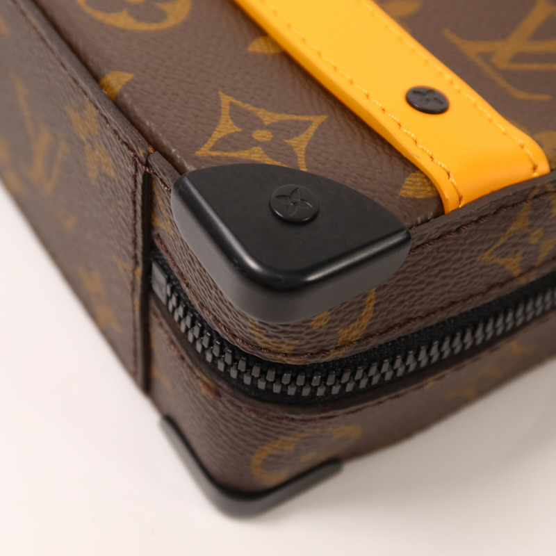 LOUIS VUITTON Monogram Macassar Handle Soft Trunk手挽肩背兩用袋-10