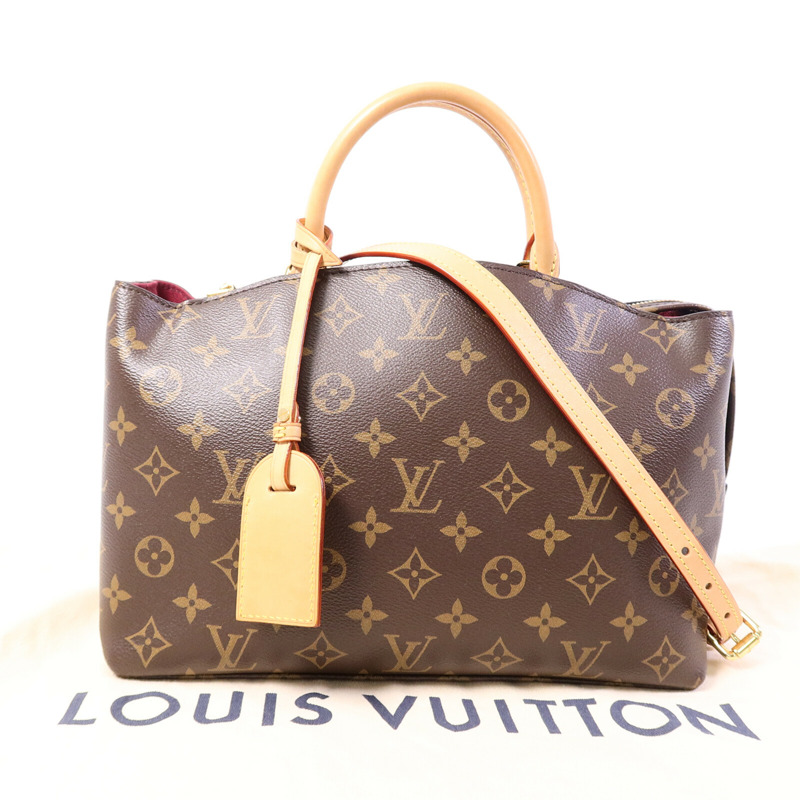 LOUIS VUITTON Monogram Petit Palais手挽肩背兩用袋-9