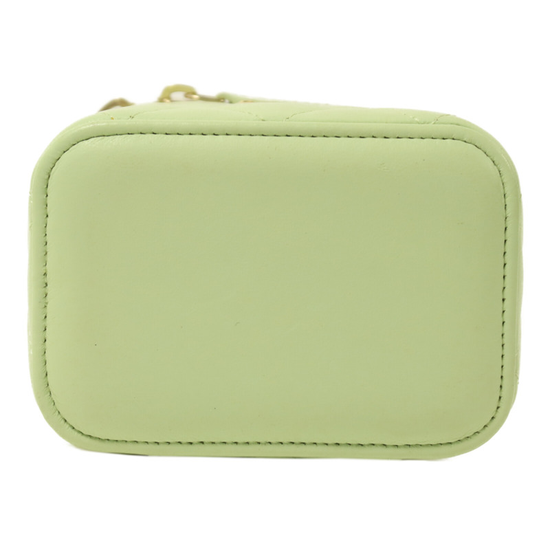 CHANEL 羊皮皮革Vanity Case Gold Ball鏈帶肩背袋-3