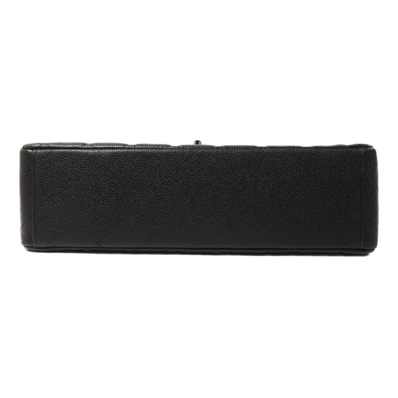 CHANEL 牛皮皮革Maxi Classic鏈帶肩背袋-3