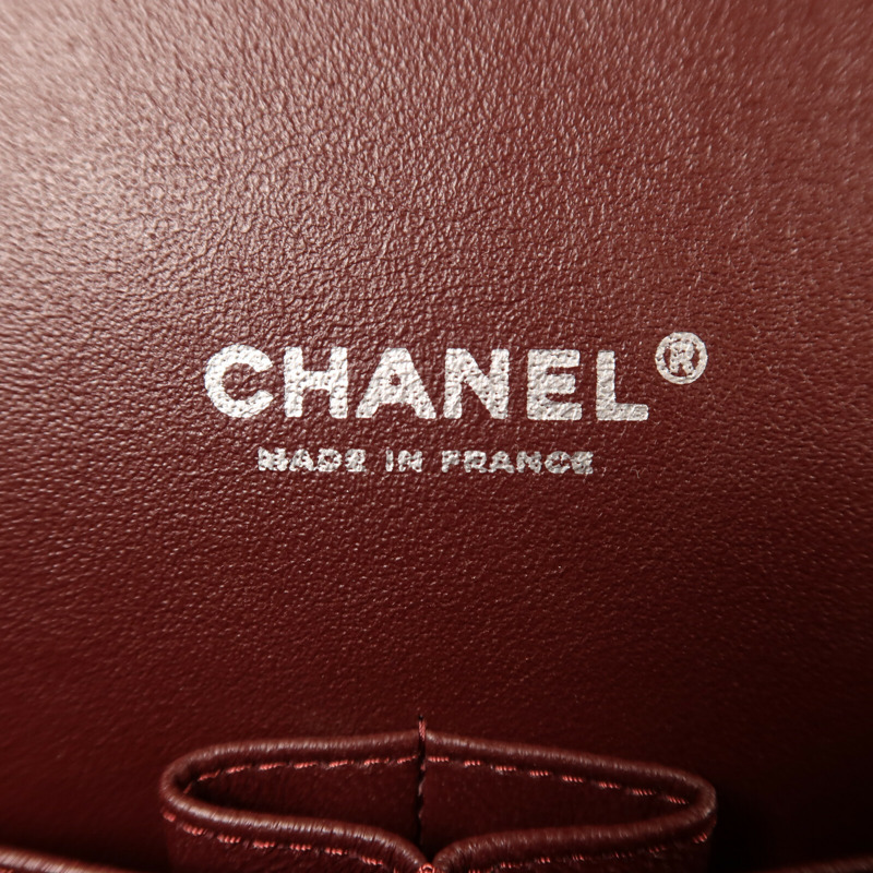 CHANEL 牛皮皮革Maxi Classic鏈帶肩背袋-6