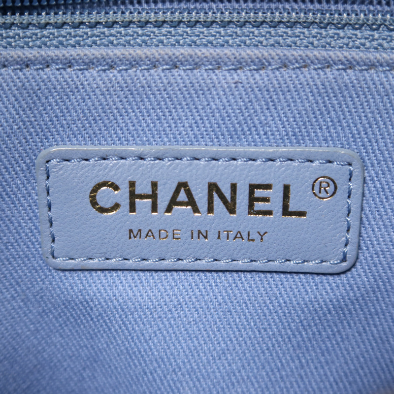 CHANEL 牛皮皮革Chain Shoulder鏈帶手挽肩背兩用袋-5