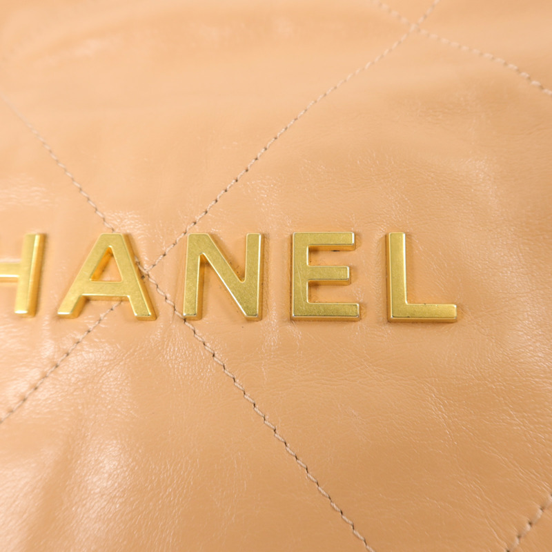 CHANEL 牛皮皮革Chanel 22 Small鏈帶肩背袋-9