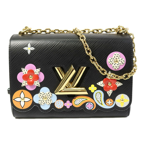 LOUIS VUITTON Epi Twist MM鏈帶手挽肩背兩用袋