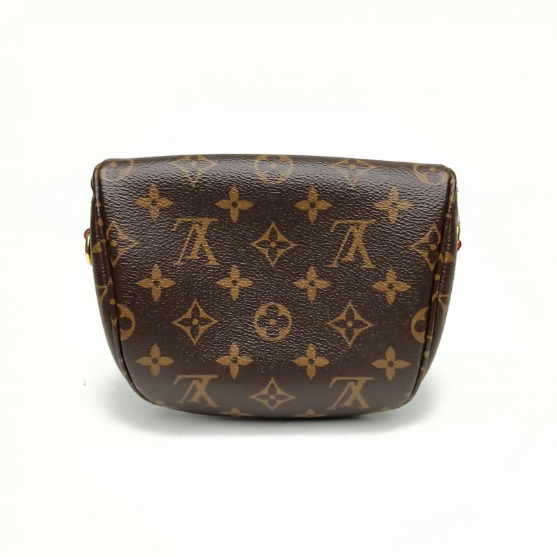 LOUIS VUITTON Bumbag腰包Mini17老花PVC晶片肩背包-2