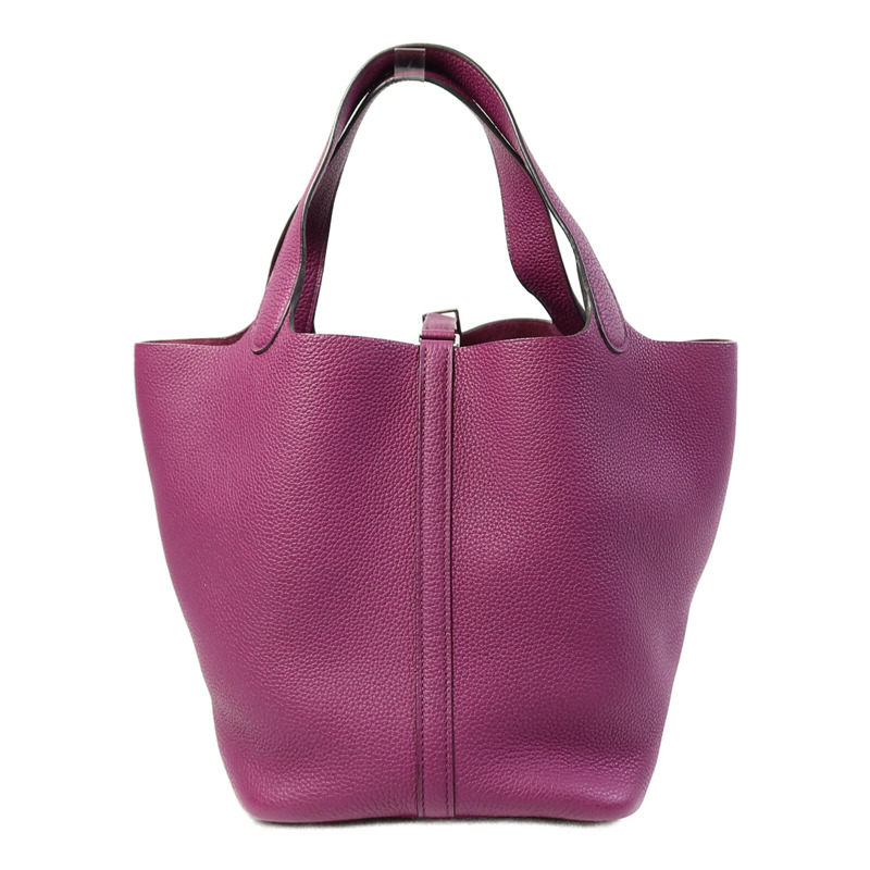 HERMES Clemence皮革Picotin MM手挽袋Anemone-2