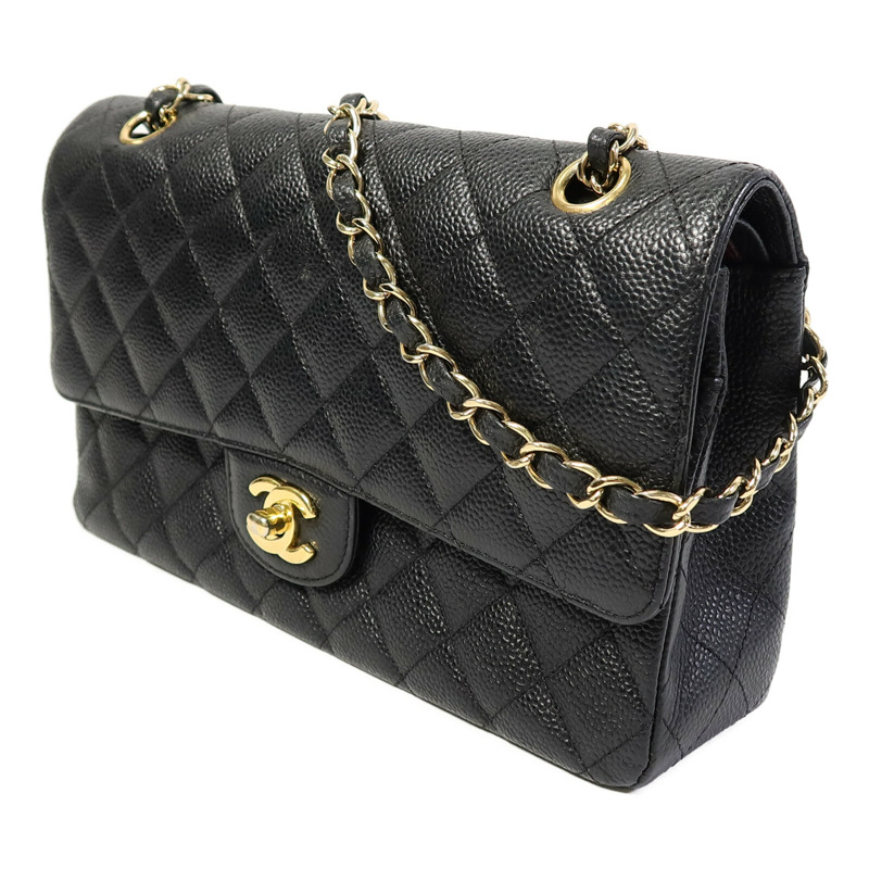 CHANEL 牛皮皮革Classic 25鏈帶肩背袋-1