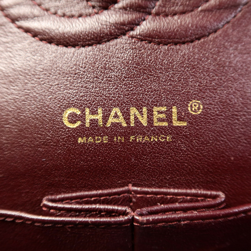 CHANEL 牛皮皮革Classic 25鏈帶肩背袋-5