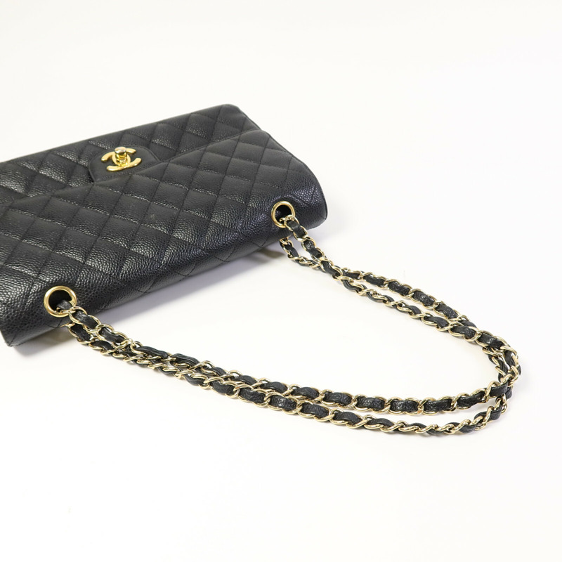 CHANEL 牛皮皮革Classic 25鏈帶肩背袋-8