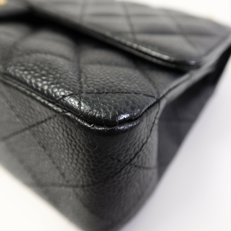 CHANEL 牛皮皮革Classic 25鏈帶肩背袋-10