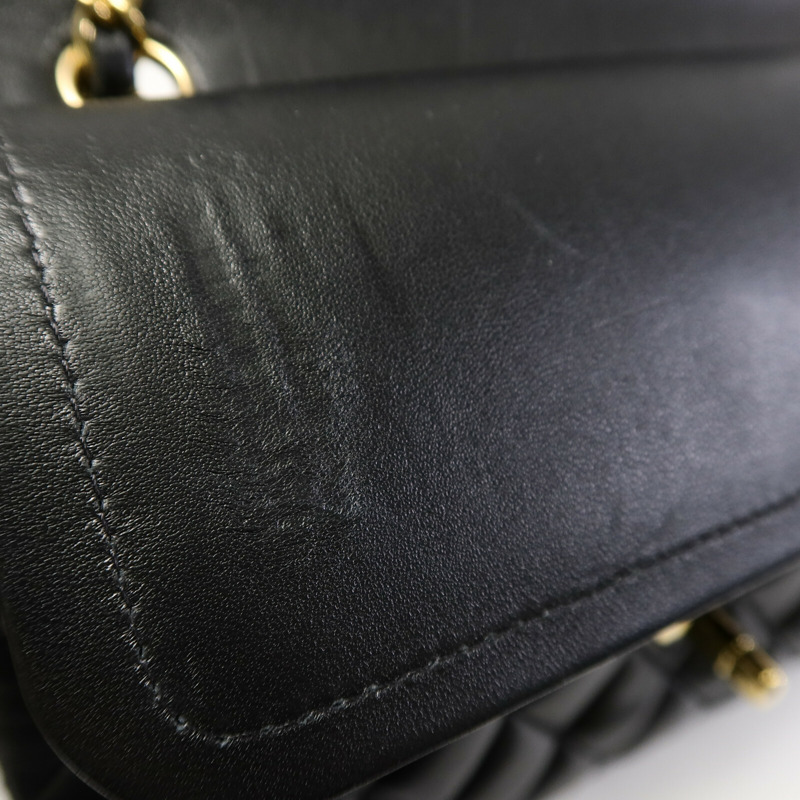 CHANEL 羊皮皮革Classic 25鏈帶手挽肩背兩用袋-16