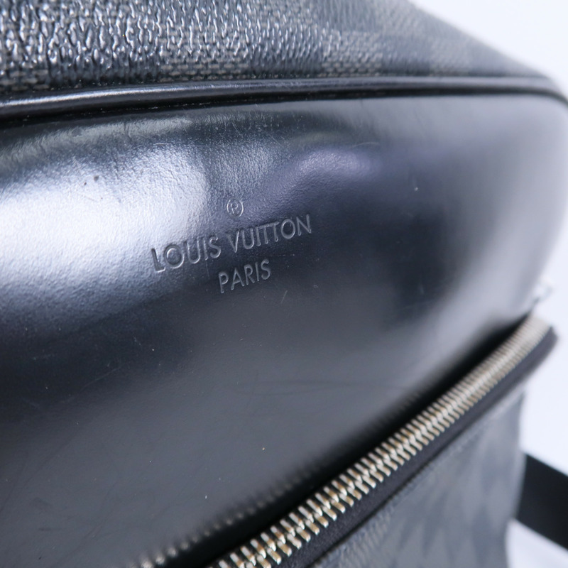 LOUIS VUITTON Damier Graphite Dayton MM肩背袋-5