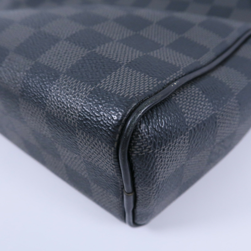 LOUIS VUITTON Damier Graphite Dayton MM肩背袋-9