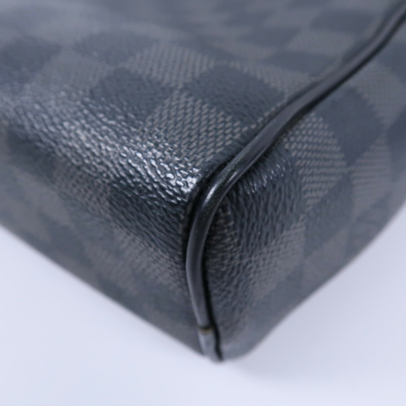 LOUIS VUITTON Damier Graphite Dayton MM肩背袋-11