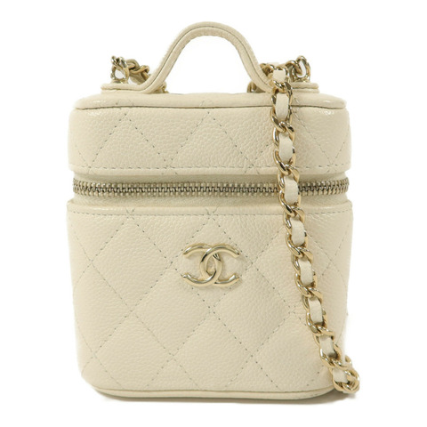 CHANEL 牛皮皮革Mini Box With Handle手挽肩背兩用袋