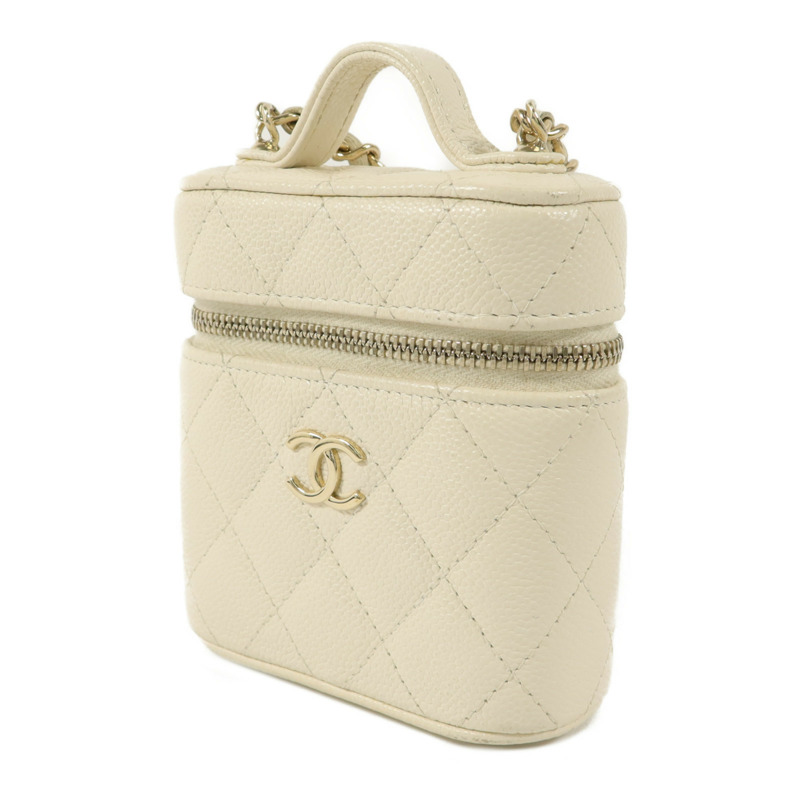 CHANEL 牛皮皮革Mini Box With Handle手挽肩背兩用袋-2