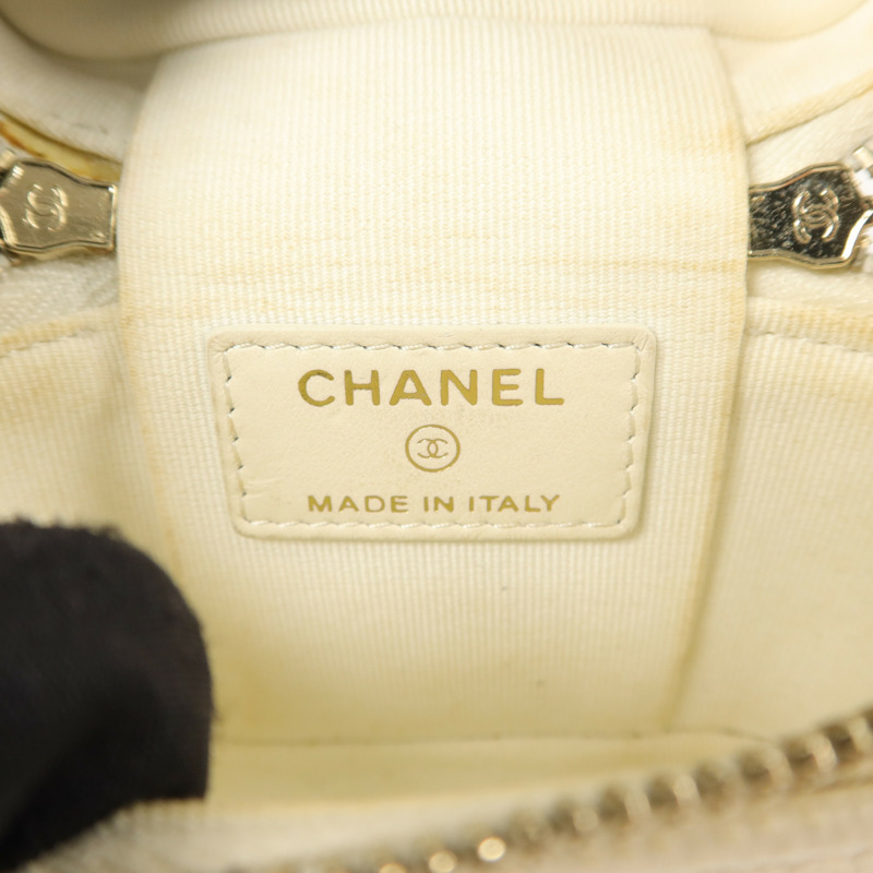 CHANEL 牛皮皮革Mini Box With Handle手挽肩背兩用袋-5