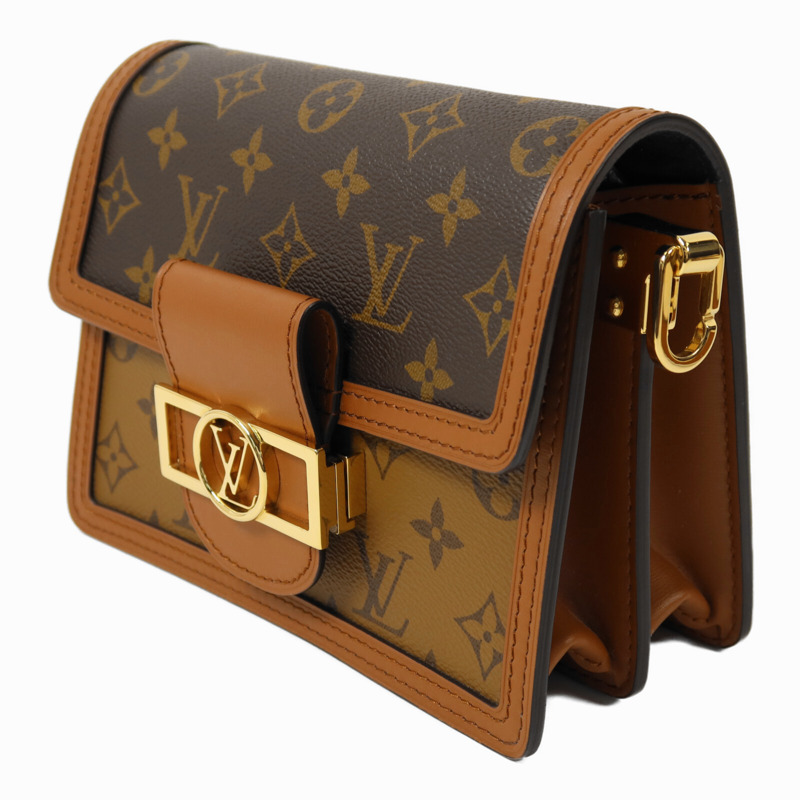 LOUIS VUITTON Monogram Reverse Mini Dauphine肩背袋-2