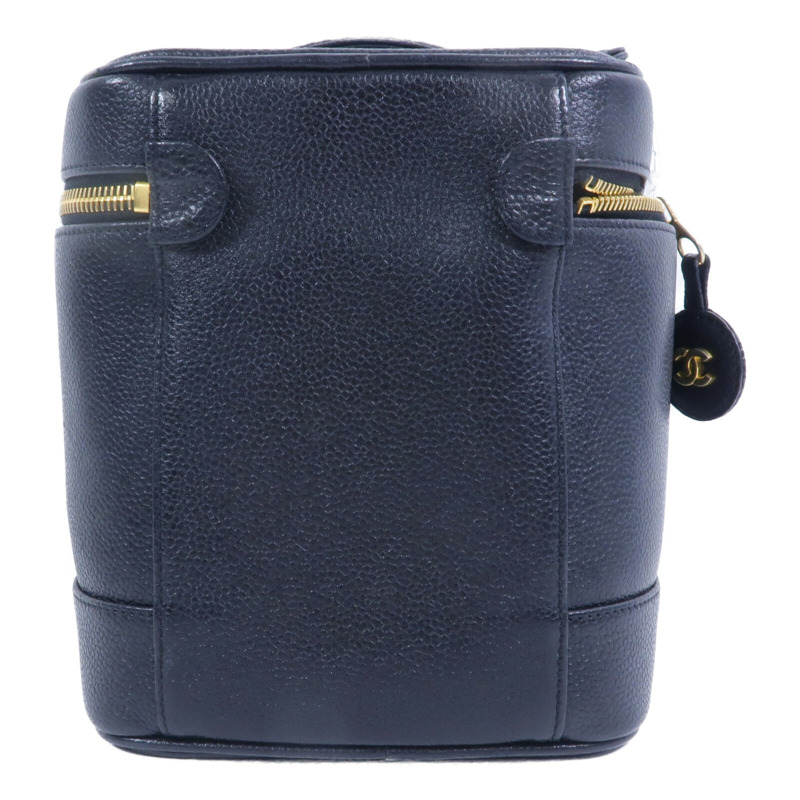 CHANEL 牛皮皮革Vintage Vanity Case手挽袋-1