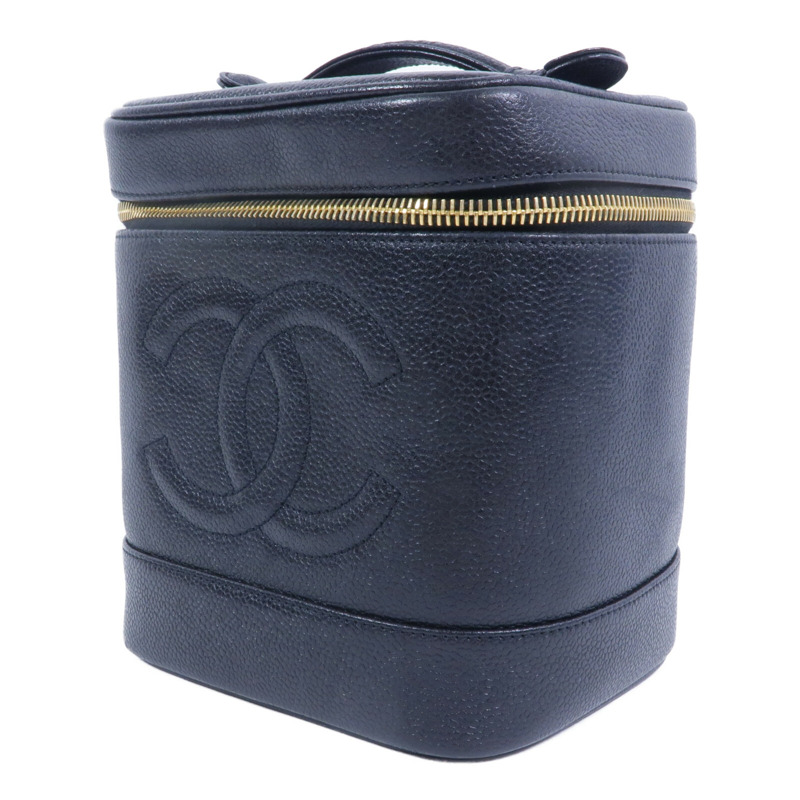 CHANEL 牛皮皮革Vintage Vanity Case手挽袋-2