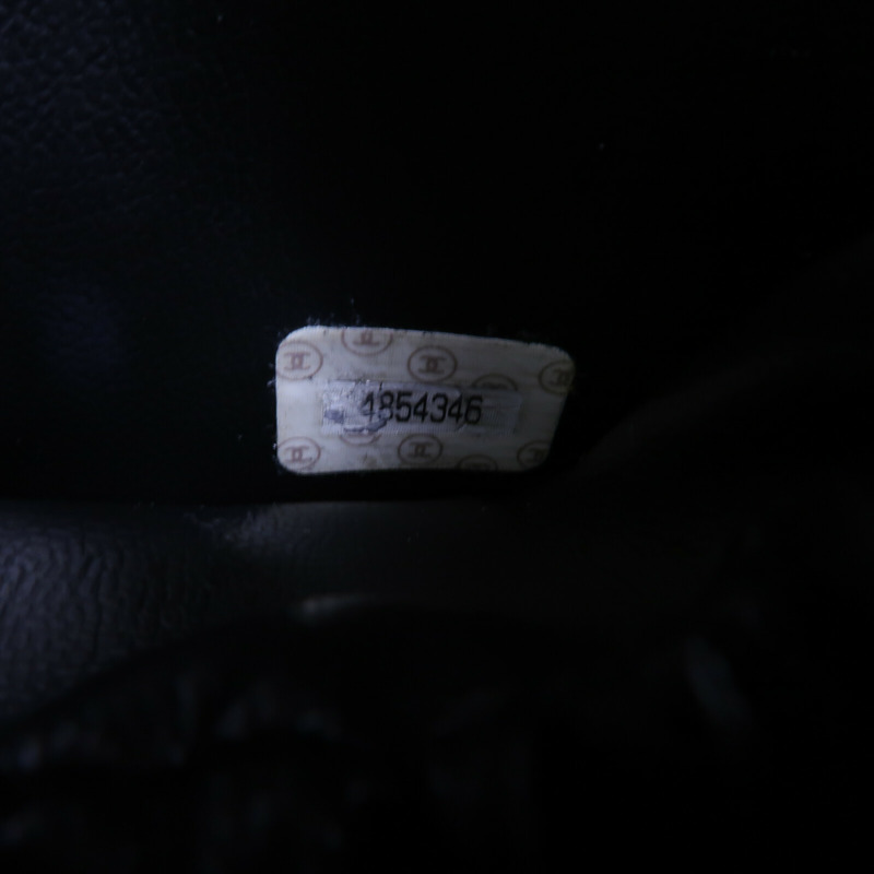 CHANEL 牛皮皮革Vintage Vanity Case手挽袋-6